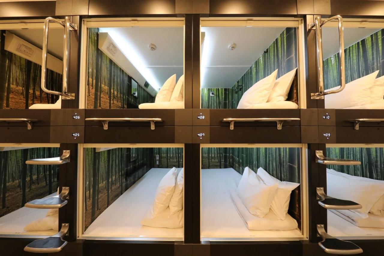 Shibuya Capsule Bamboo Hotel Токио Екстериор снимка